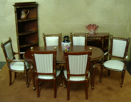 dolls house dining room furniture