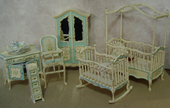 dollhouse nursery furniture