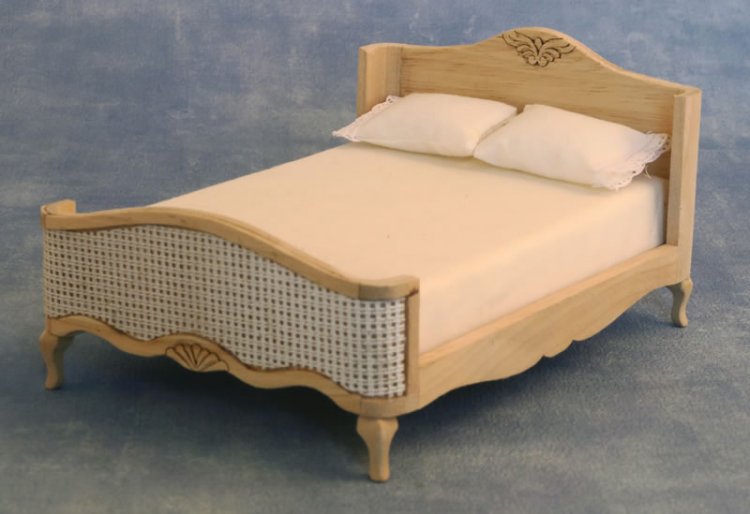 DBEF217 Bed Double French Style - Click Image to Close