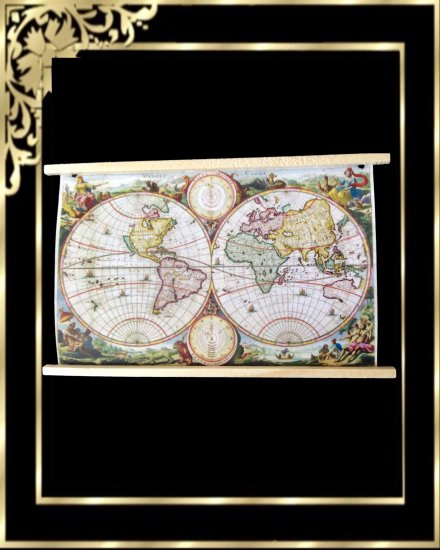 DAZS1615 Wall Map of the World - Click Image to Close