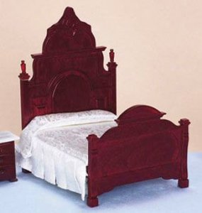 D0060 Victorian Bed Mahogany