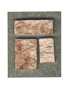 DAAM0724 Stone Cut Veneer Brown 72 square