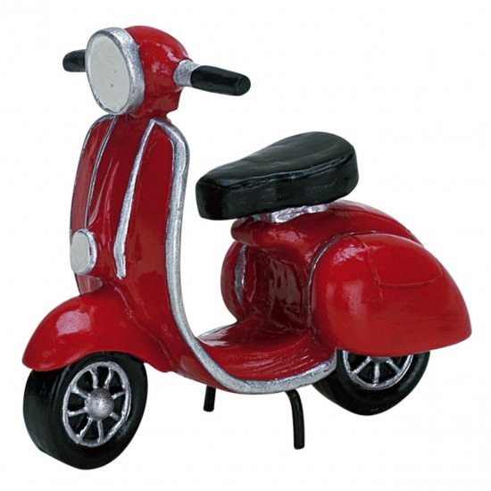 74610 Red Moped - Click Image to Close