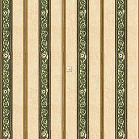 DWAL0590B Wallpaper French Kitchen Green Stripe