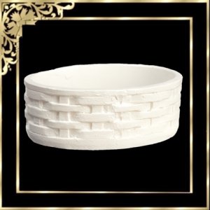 DFCA4682 Basket Oval White