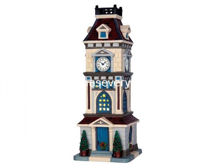 65117 Lemax Clock Tower 2016 Retired 2019 - Click Image to Close