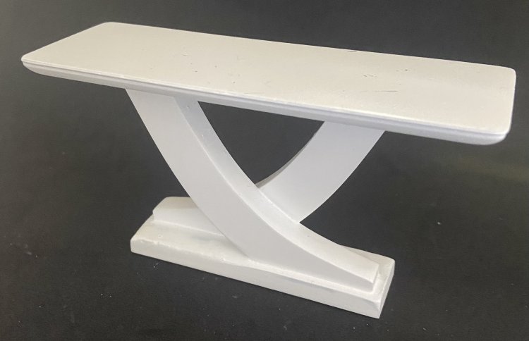 APR076 Hall Stand Modern 120mm L 65mm H 40mm D - Click Image to Close