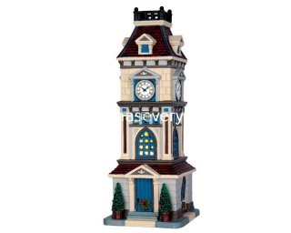 65117 Lemax Clock Tower 2016 Retired 2019