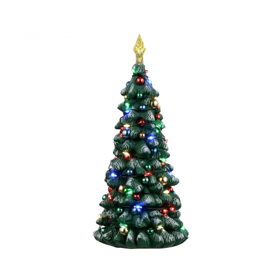 34102 LEMAX Outdoor Christmas Tree 6.5" B/O 4.5Volt - Click Image to Close