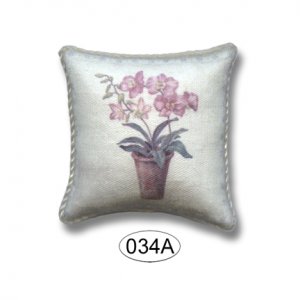 DPIL034A Pillow Potted Orchid