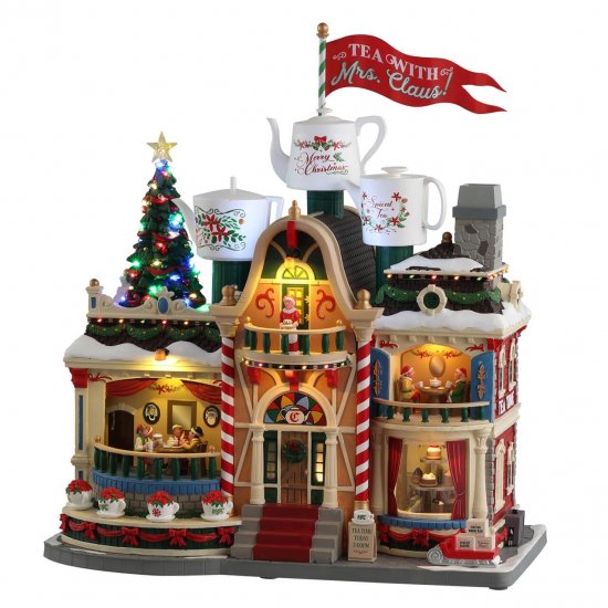 35018 LEMAX Tea With Mrs Claus 2023 - Click Image to Close