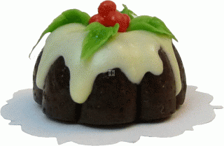 DK1415 Christmas Plum Pudding Cake