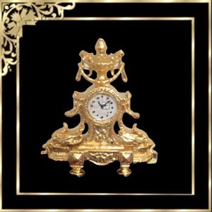 DFCA3920 Mantle Clock 24K Goldplated