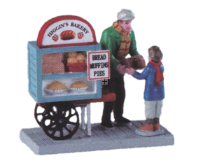 92749 Lemax Delivery Bread Cart 2019