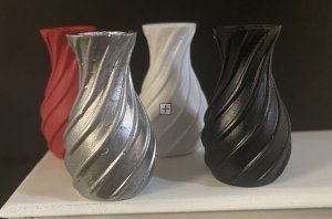 APR050 Vase Spiral 35mm