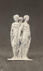 APR094H Statue Three Graces In Circle Back to Back 28mm 1:24