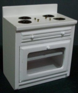 DAC224W Kitchen Unit Stove White