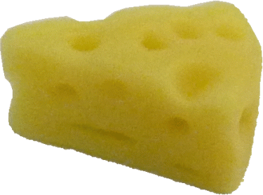 DF063 Swiss Cheese Wedge
