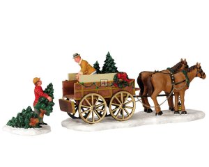 43451 Lemax Christmas Tree Wagon
