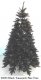 22033 7' Black Tamarack Christmas Tree