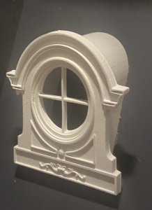 APR191H Oiel De Bouef "Bullseye" French Window Complete 1:24