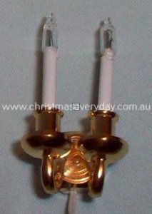 DWL212 Wall Light Twin Candle