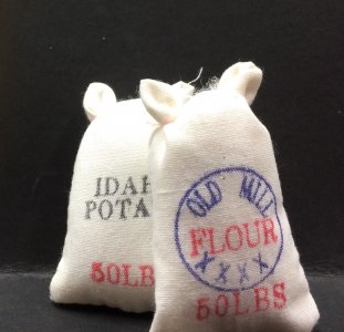 DIM65150 Food Sacks (2) Potato and Flour