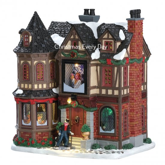 75191 Lemax Scrooge's Manor 2017 - Click Image to Close