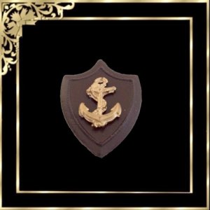 DISL2601 Wall Plaque with Ships Anchor