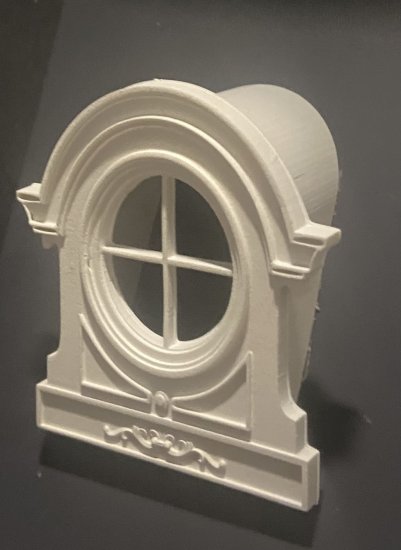 APR191H Oiel De Bouef "Bullseye" French Window Complete 1:24 - Click Image to Close
