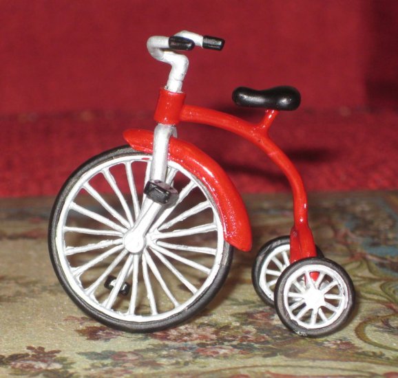 DFCA4253 Dollhouse Childs Ride On Tricycle - Click Image to Close
