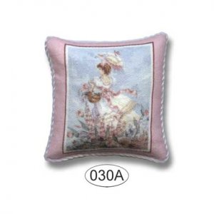 DPIL030A Pillow Lady In Pink 1