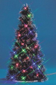94522 Lemax 11" Lit Multi Light Fir Tree