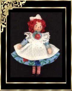 DAC533 Raggedy Girl Doll