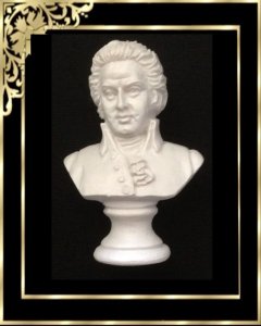 DFCA3938 Mozart Bust