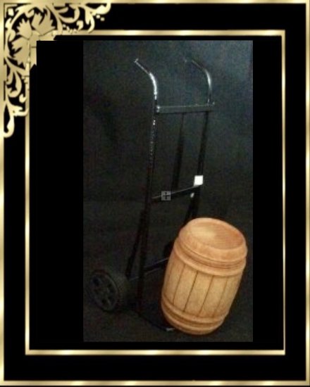 DJW23 Hand Trolly Black Wire - Click Image to Close