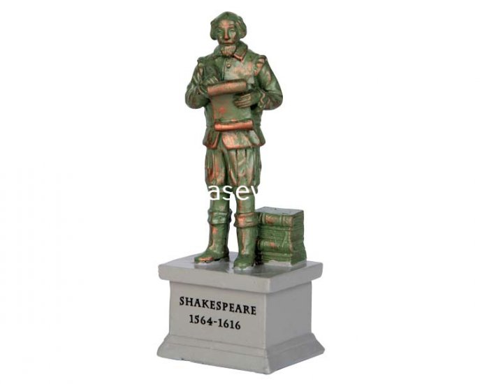 64075 Lemax Statue Shakespeare 2016 - Click Image to Close