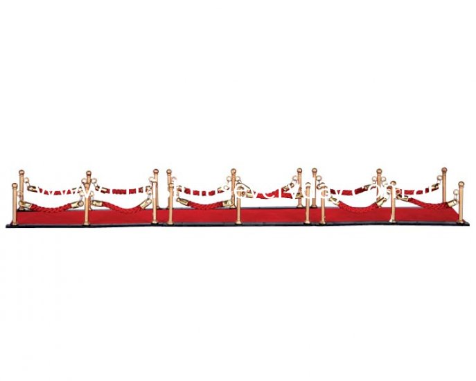 64070 Lemax Red Carpet Set of 7 2016 - Click Image to Close