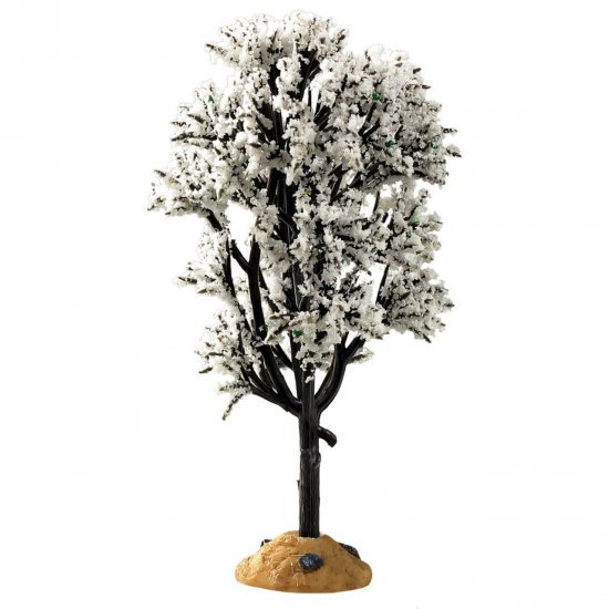 94540 lemax 5" White Hawthorn Tree 2019 - Click Image to Close