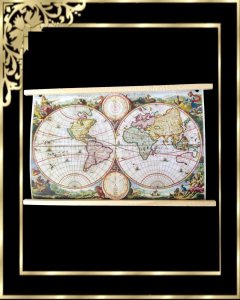 DAZS1615 Wall Map of the World