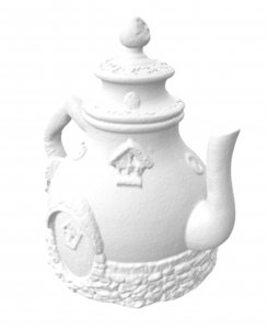 APR174B Teapot Fairy House 25mm H