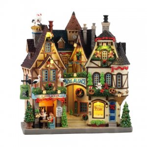 55318 Lemax Noel Alsace Facade Due August 2025