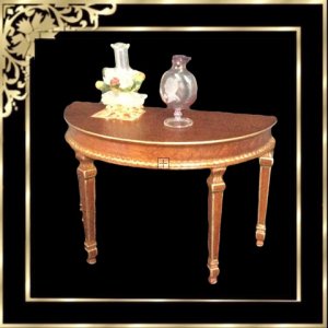 D06252HWG Semi Loon Console Table