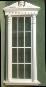 DM732TWO Corinthian Tall Single Window White