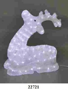 C22721 Acrylic 160 LED Reindeer