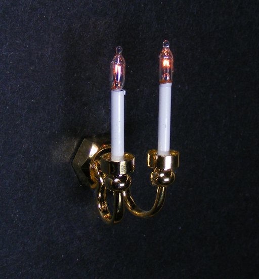 DCK4009 Dual Candle Grand Wall Sconce - Click Image to Close
