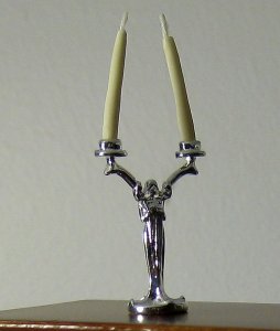 DH214A Art Noveau Candlestick Holder