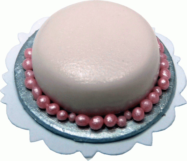 DK1401 Pink Pearl Cake - Click Image to Close