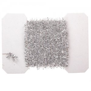 DCLD103 GARLAND TINSEL Silver