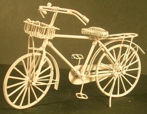DJW58 Wire White Bicycle